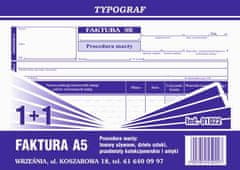 shumee Račun z DDV A5 rob 1+1 original+kopija tisk 01022