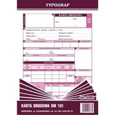 shumee Cestna karta A5 SM 101 za osebne avtomobile