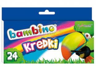 St.Majewski Voščene barvice za sveče BAMBINO, 24 barv.