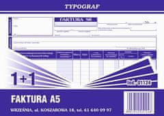shumee Račun z DDV A5 original + kopija 1 + 1 izpis 01124