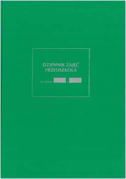 shumee Učni dnevnik A4 za vrtec, svetlo zelene barve