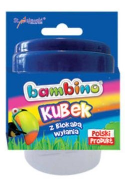 shumee Posoda za vodo BAMBINO z zaporo proti razlitju