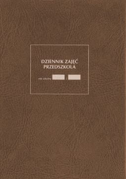shumee Zvezek za vrtec A4, temno rjav