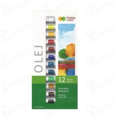 shumee Oljne barve HAPPY COLOR 12 barv 12 ml