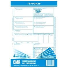 shumee Tovorni list CMR, 4-delni, format A4
