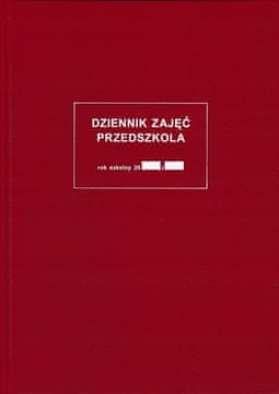 shumee Zvezek za učne ure vrtca A4 bordo