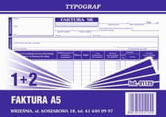 shumee Račun z DDV A5 original + 2 kopiji 1 + 2 natisnjena 01125
