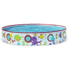 shumee Otroški razširljivi bazen Ladja 152x25 cm Bestway 55029