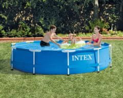 shumee Vrtni bazen z okvirjem 305 x 76 cm 8-v-1 komplet Intex 28202