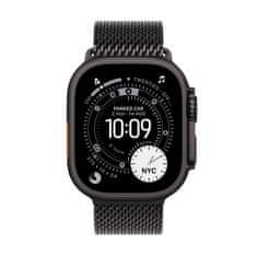 Apple Watch Ultra 3 pametna ura, GPS + Cellular, 49mm, črna, Trail Loop pašček, črn - M/L