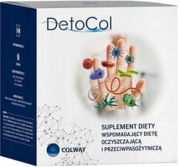 shumee DETOCOL COLWAY ČIŠČENJE RAZSTRUPLJANJE PARAZITOV GLIVICE