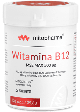 shumee ENZMANN VITAMIN B12 MSE MAX METILKOBALAMIN 120K