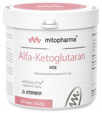 shumee Dr. Enzmann kalcijev alfa-ketoglutarat 412 mg MSE - PODPORA MITOHONDRIJOM