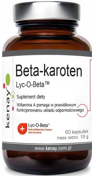 shumee Beta karoten (provitamin A) Lyc-O-Beta KENAY 60 kapsul - Prehransko dopolnilo