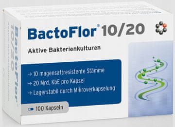 shumee BACTOFLOR 10/20 PROBIOTIK PREBIOTIK 100 KAPSUL