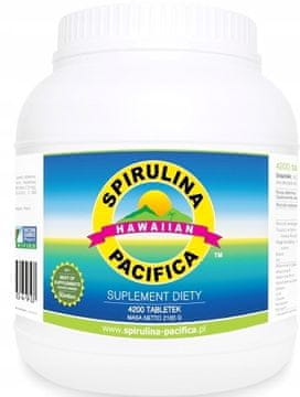 shumee Havajska spirulina pacifiška 500 mg 4200 tablet