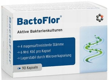 shumee BACTOFLOR Intercell PROBIOTIK PREBIOTIK 90 KAPSUL