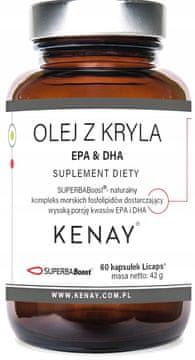 shumee OLJE KRILA EPA & DHA Superba Boost 60 kapsul Licaps - prehransko dopolnilo