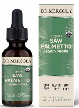 shumee Organske kapljice Saw Palmetto 2 fl. oz. Dr. Mercola