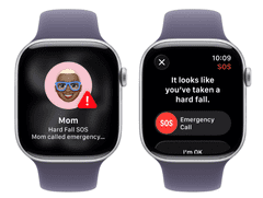 Apple Watch Series 11 pametna ura, GPS, 42mm, + pašček M/L, vijolična (Purple Fog) (MEU74WF/A)