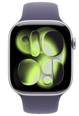 Apple Watch Series 11 pametna ura, GPS, 42mm, + pašček M/L, vijolična (Purple Fog) (MEU74WF/A)