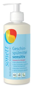 shumee SONETT SENSITIV sredstvo za pomivanje posode 300 ml