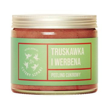 4Szpaki STARLINGS sladkorni piling za telo JAGODA IN VERBENA