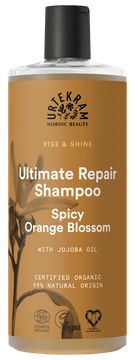 shumee URTEKRAM Intenzivno regeneracijski šampon za suhe in poškodovane lase CVET POMARANČE 500 ml