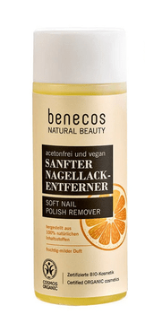 shumee BENECOS Nežen odstranjevalec laka za nohte z organskim pomarančnim in organskim oljema sivke