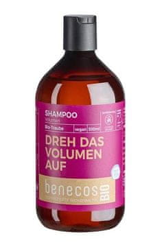 shumee BENECOS Organski šampon za volumen z grozdjem 500 ml