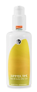 shumee MARTINA GEBHARDT SUMMER TIME emulzija za po sončenju za obraz in telo 150 ml