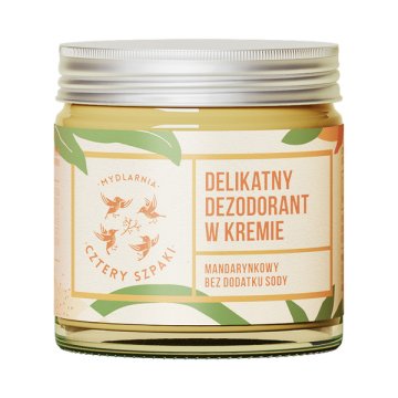 shumee SZPAKI Nežen kremni deodorant MANDARINA brez sode bikarbone
