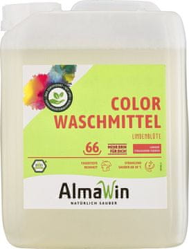 shumee AlmaWin Tekočina za pranje barvnih tkanin LIME FLOWER 5 l (66 pranj)