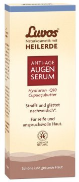 shumee LUVOS ANTI-AGE serum za oči s hialuronsko kislino, koencimom Q10 in maslom cupuaçu