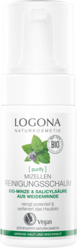 shumee LOGONA [PURIFY] Micelarna čistilna pena z bio-meto in salicilno kislino