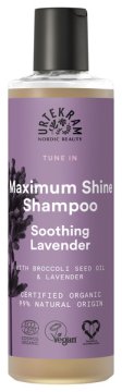 Urtekram URTEKRAM LAVENDER POMIRJUJOČI šampon za sijaj z oljem brokolijevih semen 250 ml