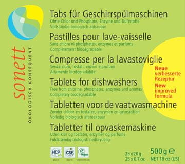shumee SONETT tablete za pomivalni stroj 25 kosov.