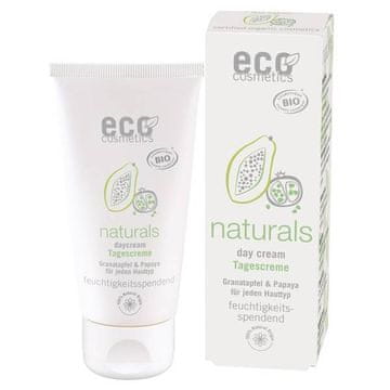 shumee Eco Cosmetics vlažilna dnevna krema z granatnim jabolkom in papajo 50 ml