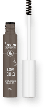 shumee LAVERA gel za oblikovanje obrvi z okusom lešnika z organskim arganovim oljem in organsko alojo