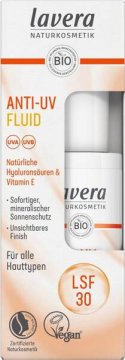 shumee LAVERA sončni fluid SPF 30 z naravno hialuronsko kislino in vitaminom E