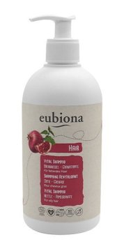 shumee Eubion revitalizirajoči šampon s koprivo in granatnim jabolkom za mastne lase 500 ml