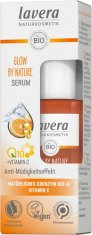 shumee LAVERA GLOW BY NATURE revitalizirajoči serum s koencimom Q10 in vitaminom C