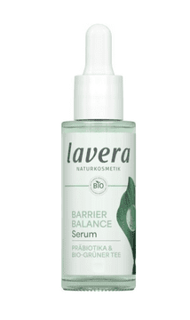 shumee LAVERA BARRIER BALANCE serum za obraz s prebiotiki in organskim zelenim čajem