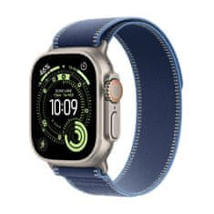 Apple Watch Ultra 3 pametna ura, GPS + Cellular, 49mm, bež, Trail Loop pašček, moder - M/L