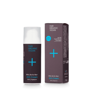 shumee NARAVNA KOSMETIKA WILD LIFE for Men Dnevna in nočna krema s koencimom Q10 in hialuronsko kislino