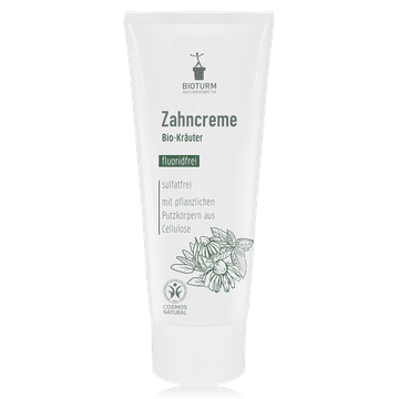 shumee BIOTURM zobna pasta z ekološkimi zelišči BREZ FLUORIDA