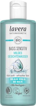 shumee LAVERA BASIS SENSITIV Nežen tonik za obraz z organsko alojo in organskim slezom