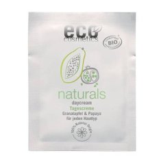 shumee Eco Cosmetics vlažilna dnevna krema z granatnim jabolkom in papajo 2 ml