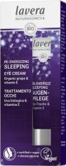 shumee LAVERA poživljajoča nočna krema za oči z organskim grozdjem in vitaminom E