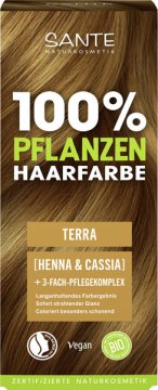 shumee SANTE TERRA Zeliščni prašek za barvanje las